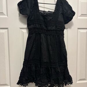 Victoria's Secret Black Lace Dress